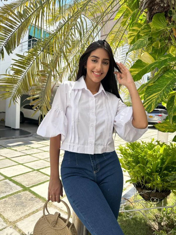 Blusa mangas Colibrí