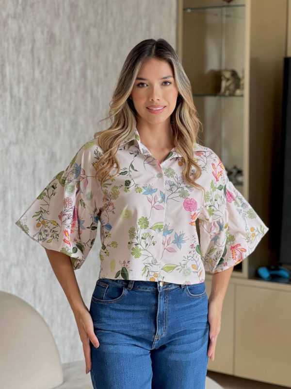 Blusa con Mangas Nagore