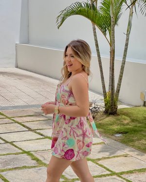 Enterizo Corto Laila Estampado