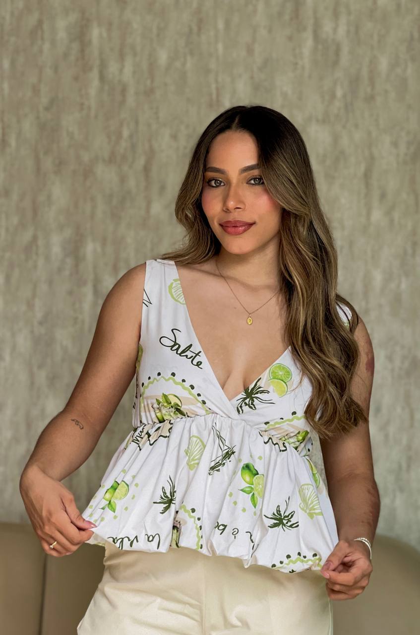 Blusa Mojito - Colección La Vita è Bella
