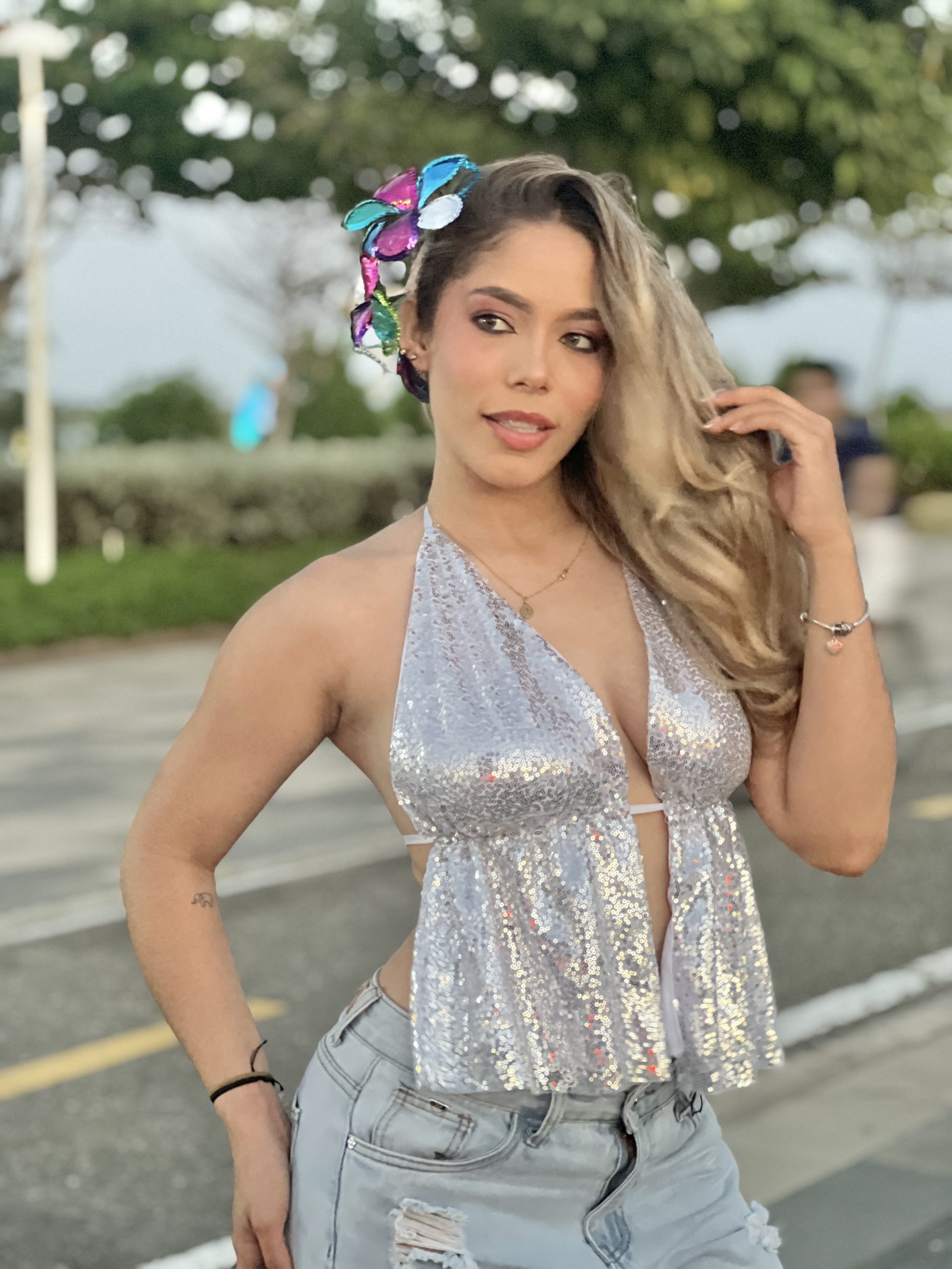 Blusa Lentejuelas Candela