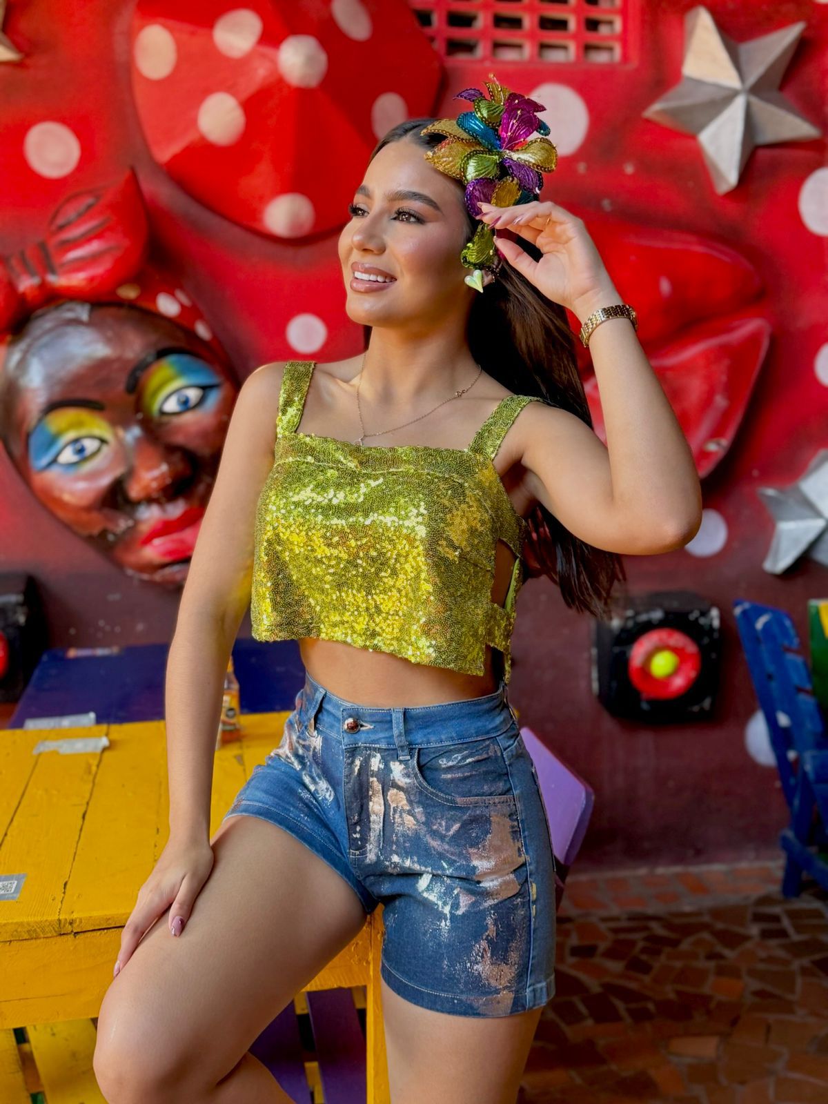 Blusa Lentejuelas Epifania - Imagen 3