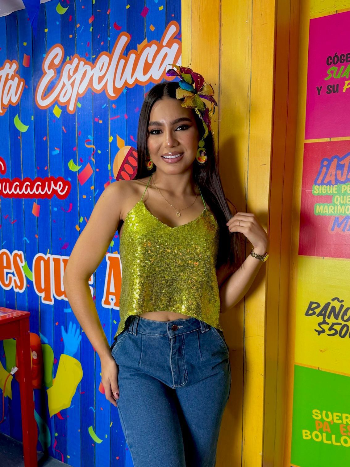 Blusa Lentejuelas Elida